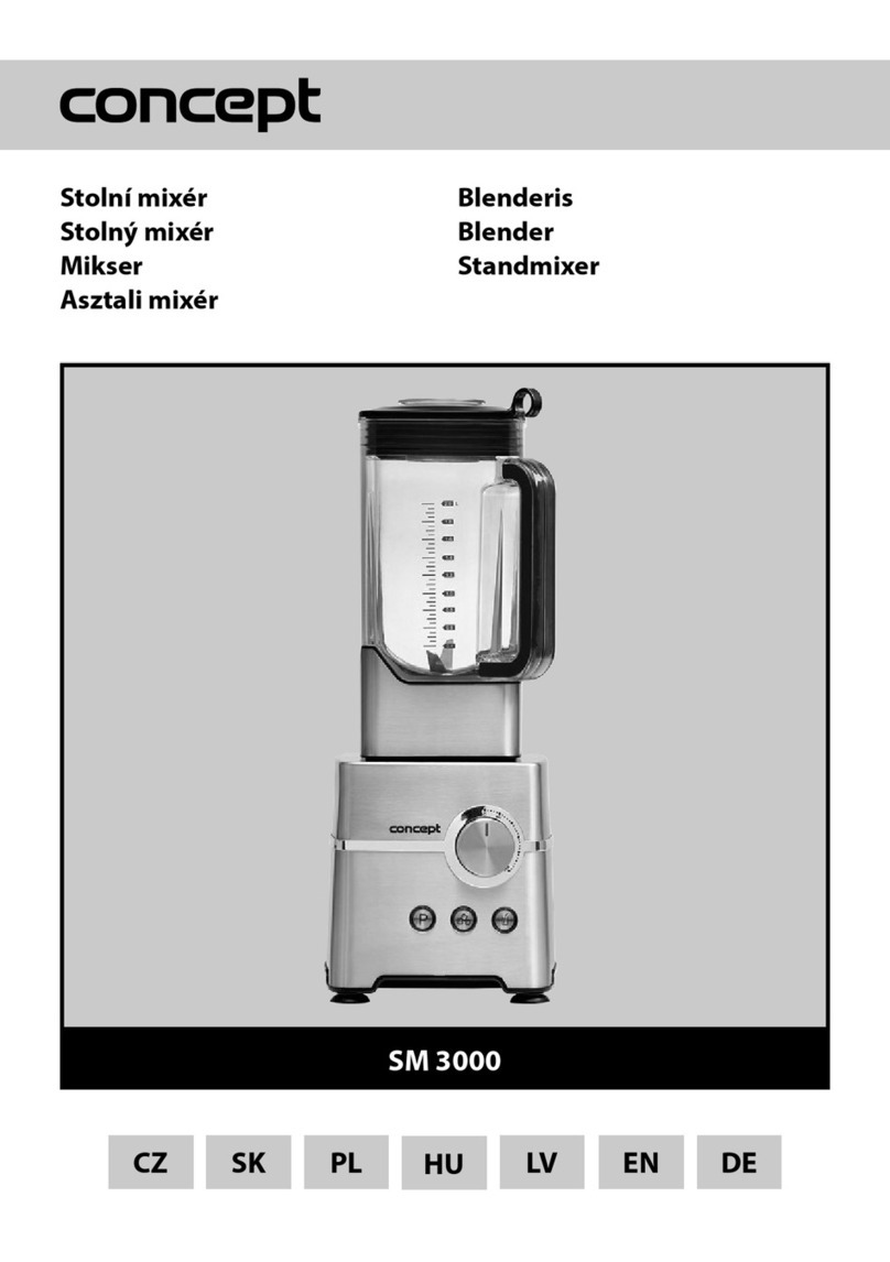 Concept2 Premium Line SM 3000 User manual