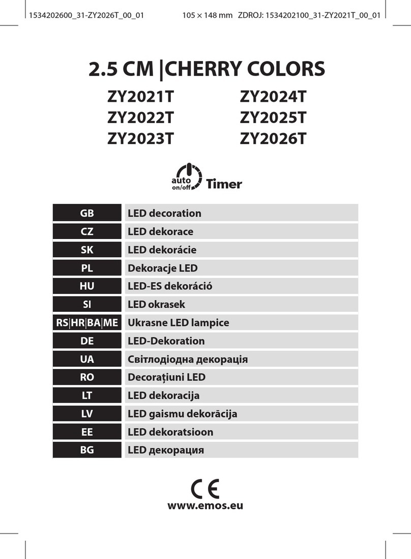 Emos ZY2021T User manual Emos ZY2021T User manual