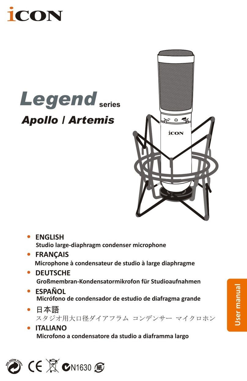 ICON Legend Series User manual