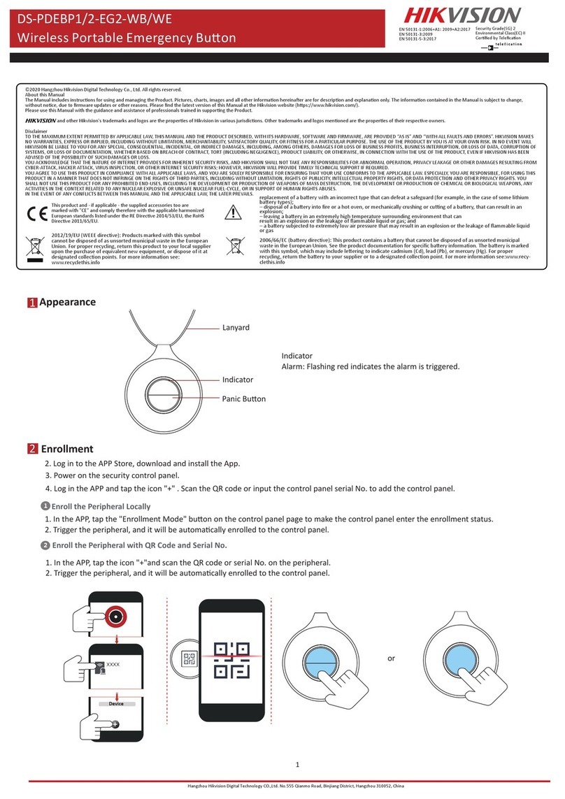 HIK VISION DS-PDEBP1-EG2-WB quick start guide