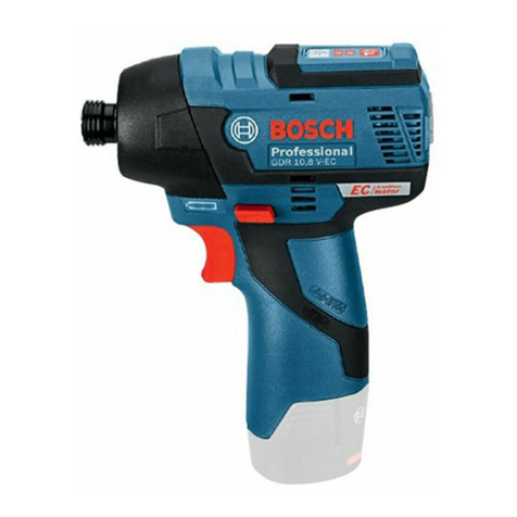Bosch GDR 10,8 V-EC Professional User manual