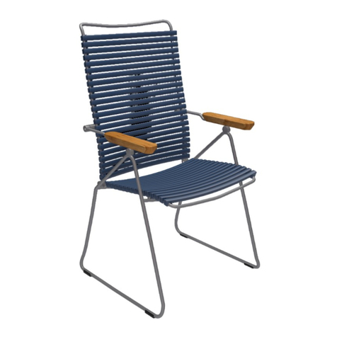 HOUE CLICK POSITION CHAIR Aassembly Instructions