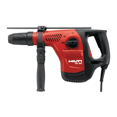Hilti TE 50 User manual