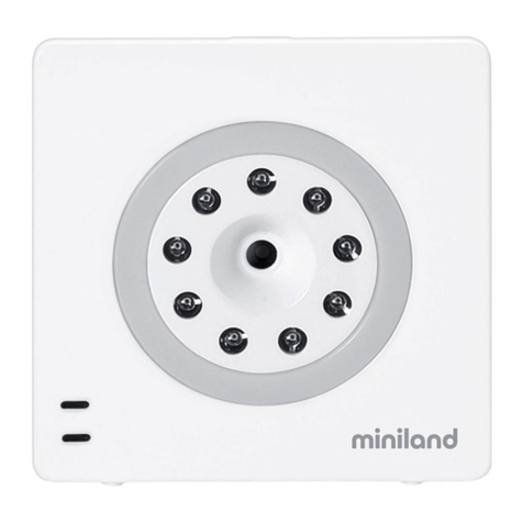 miniland digital camera 5" Guarantee card and Instructions' Manual