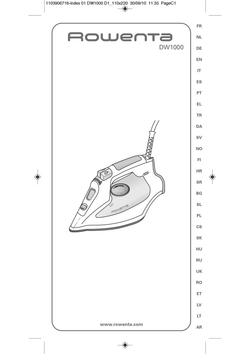 Rowenta DW1000 User manual