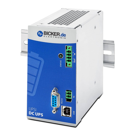 Bicker Elektronik UPSI-2406DP User manual