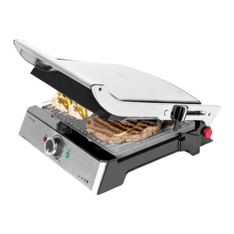 cecotec Rock'nGrill Pro 1500 Rapid User manual