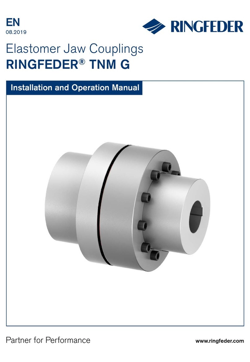 RINGFEDER TNM G Installation and operation manual