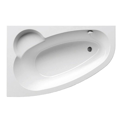 RAVAK ASYMMETRIC 170 L manual
