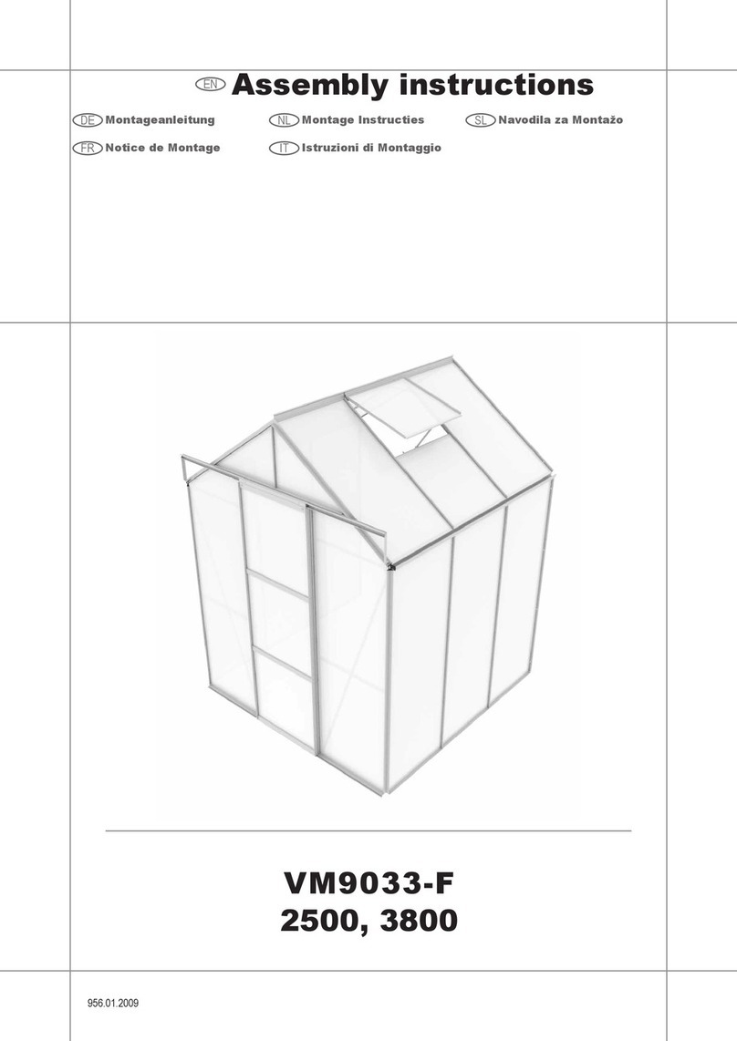 Vitavia FLORA 2500 Assembly instructions