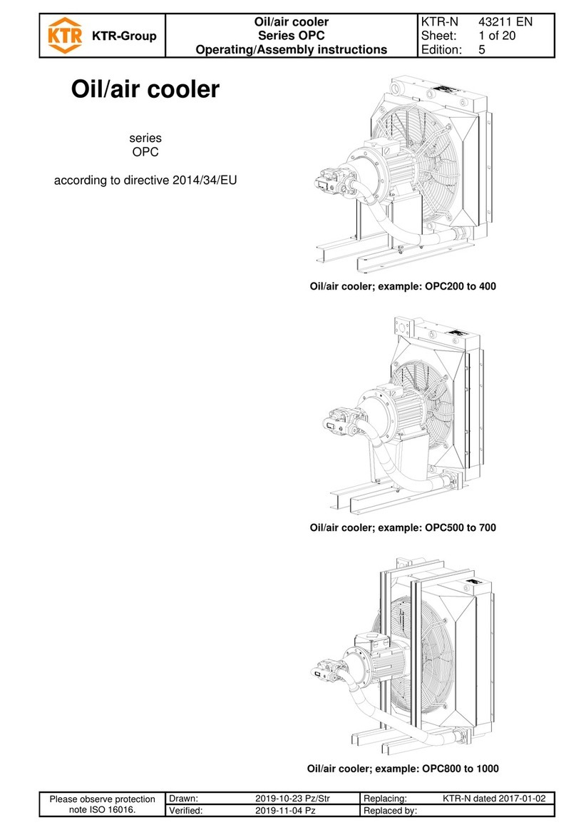KTR-Group OPC Series Operating and assembly instruction