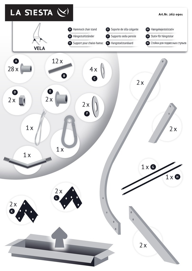 La Siesta 262 0901 User manual