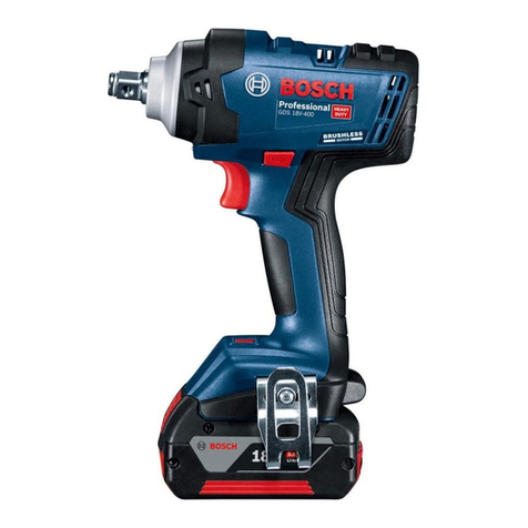 Bosch Professional GDS 18V-400 Original instructions