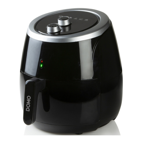 Linea 2000 Domo Deli-Fryer 5L XXL User manual