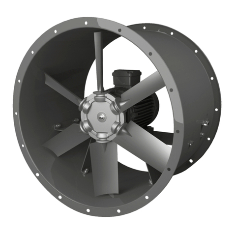 BLAUBERG Ventilatoren AXIS-P Series User manual