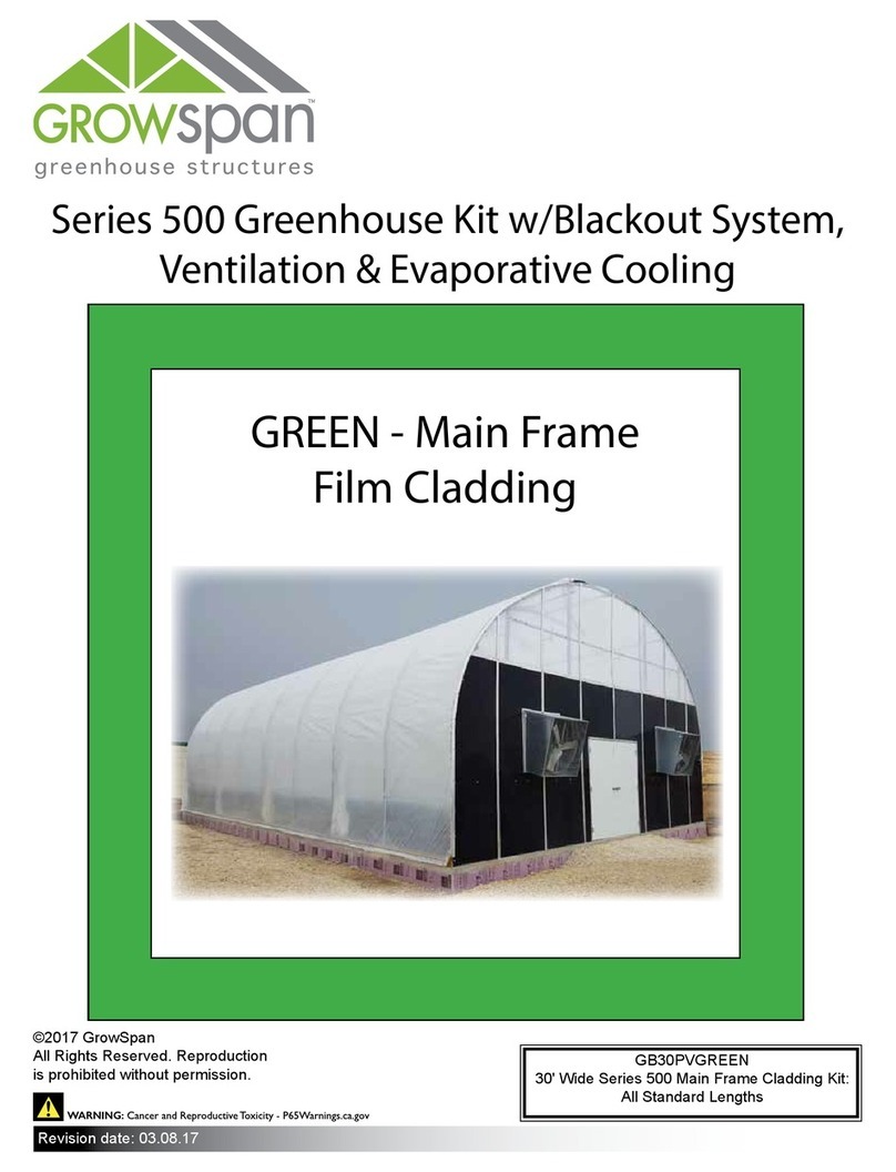 GrowSpan 500 Series manual