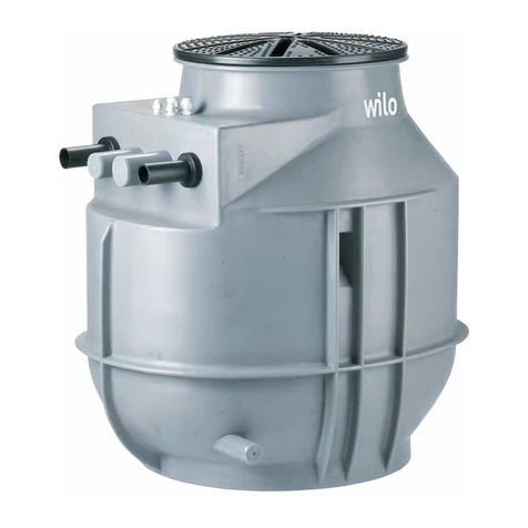Wilo DrainLift WS 40 Basic User manual