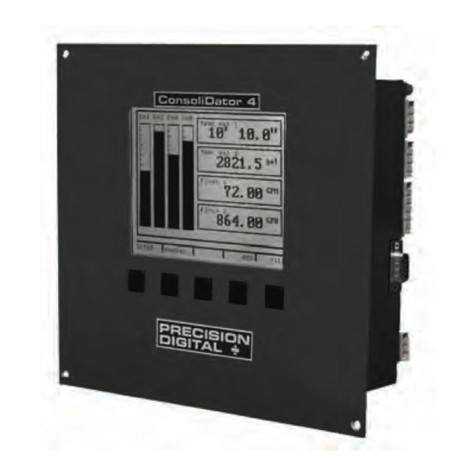Precision Digital Corporation ConsoliDator PD980-8K9-15 instruction manual