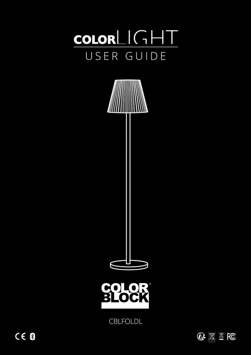 Color Block Colorlight CBLFOLDL user guide