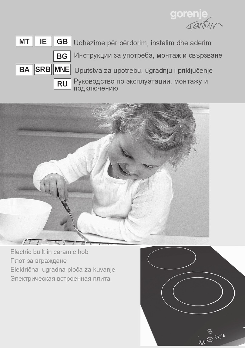 Gorenje ECT 330 KR Manual