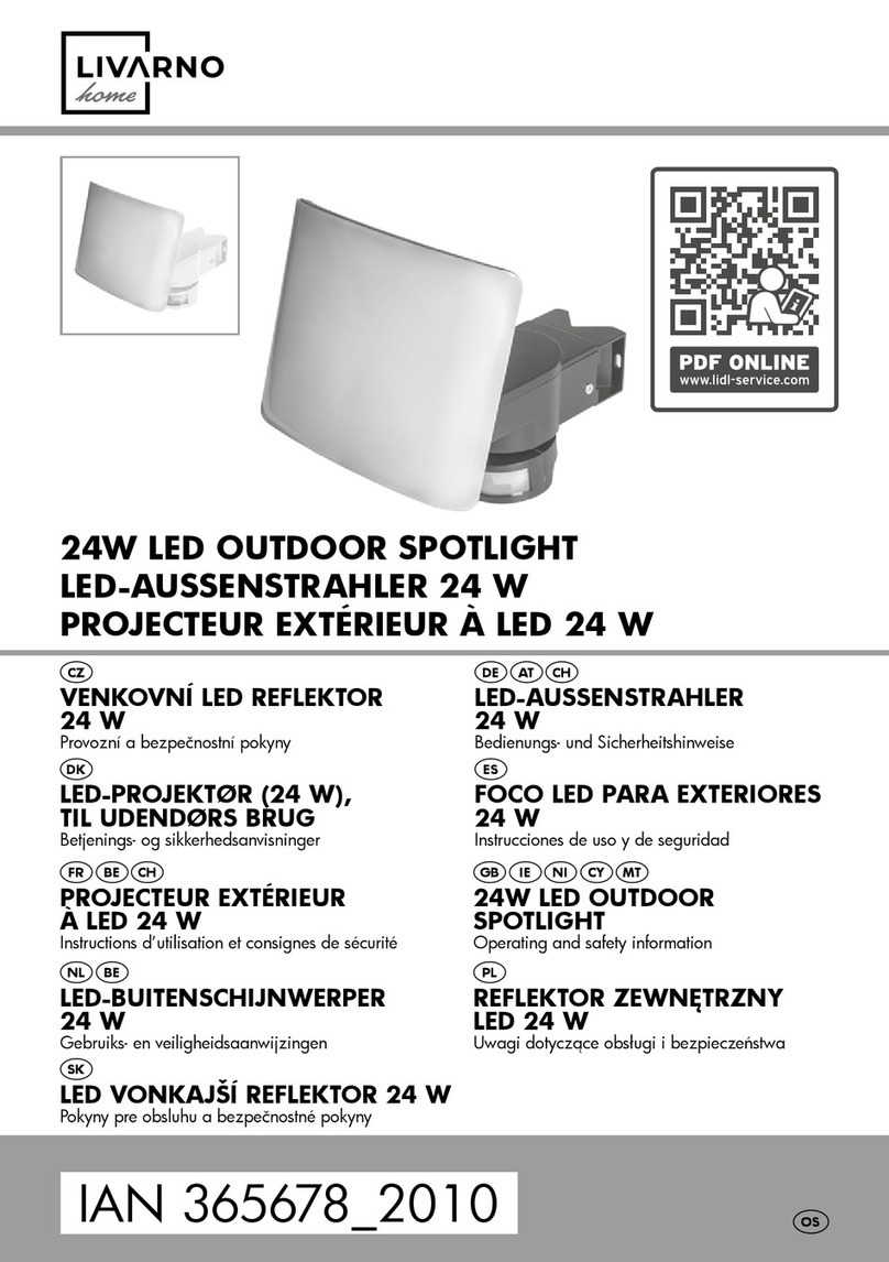 LIVARNO home 1002-W operating instructions