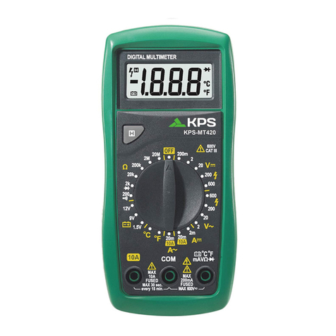 KPS KPS-MT420 User manual