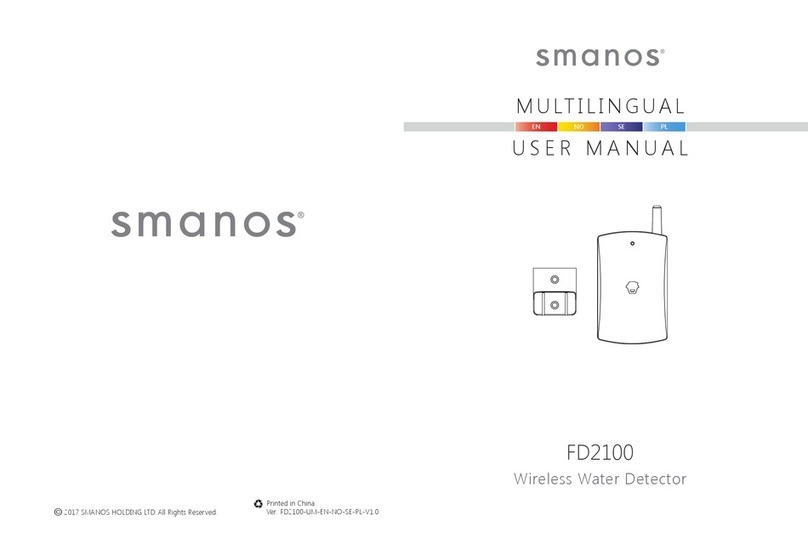 Smanos FD2100 User manual