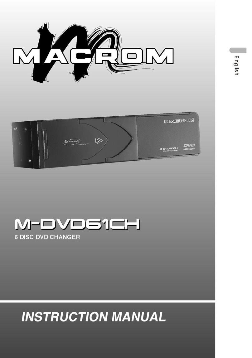 Macrom M-DVDG1CH instruction manual
