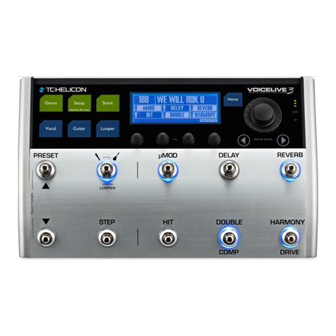 TC-Helicon VOICELIVE 3 EXTREME User manual