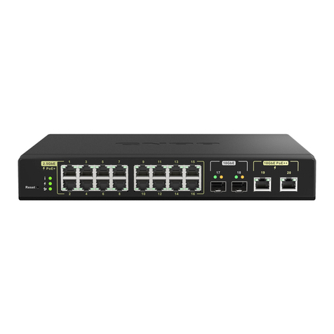 QNAP QSW-M2116P-2T2S Quick installation guide