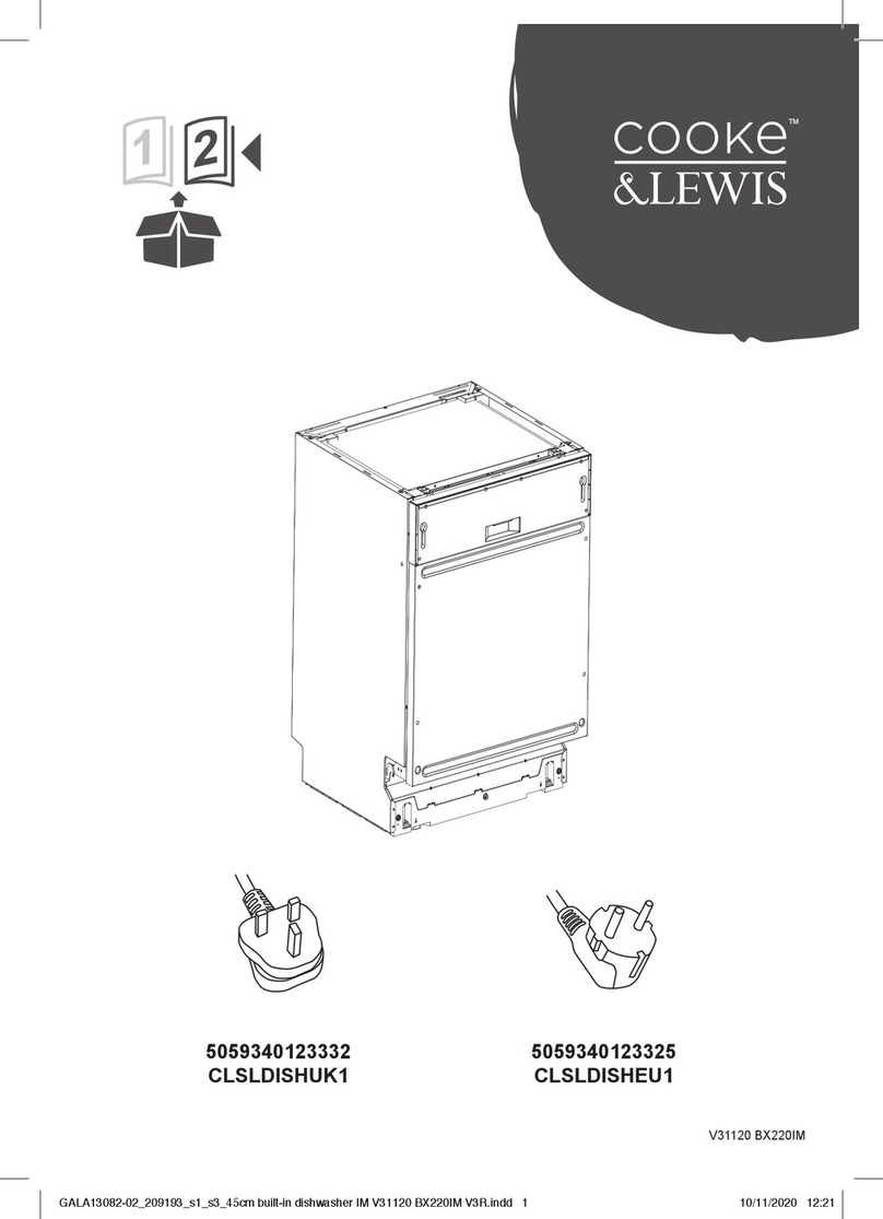 Cooke & Lewis CLSLDISHUK1 manual