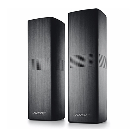 Bose SURROUND SPEAKERS 700 User manual