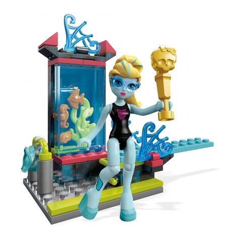 Mega Construx Monster High DYC71 User manual Mega Construx Monster High DYC71 User manual