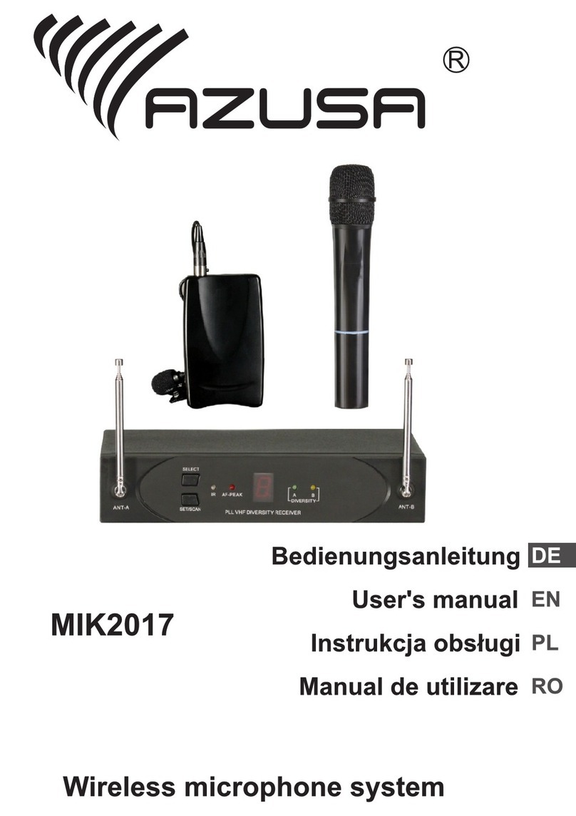 Azusa MIK2017 user manual