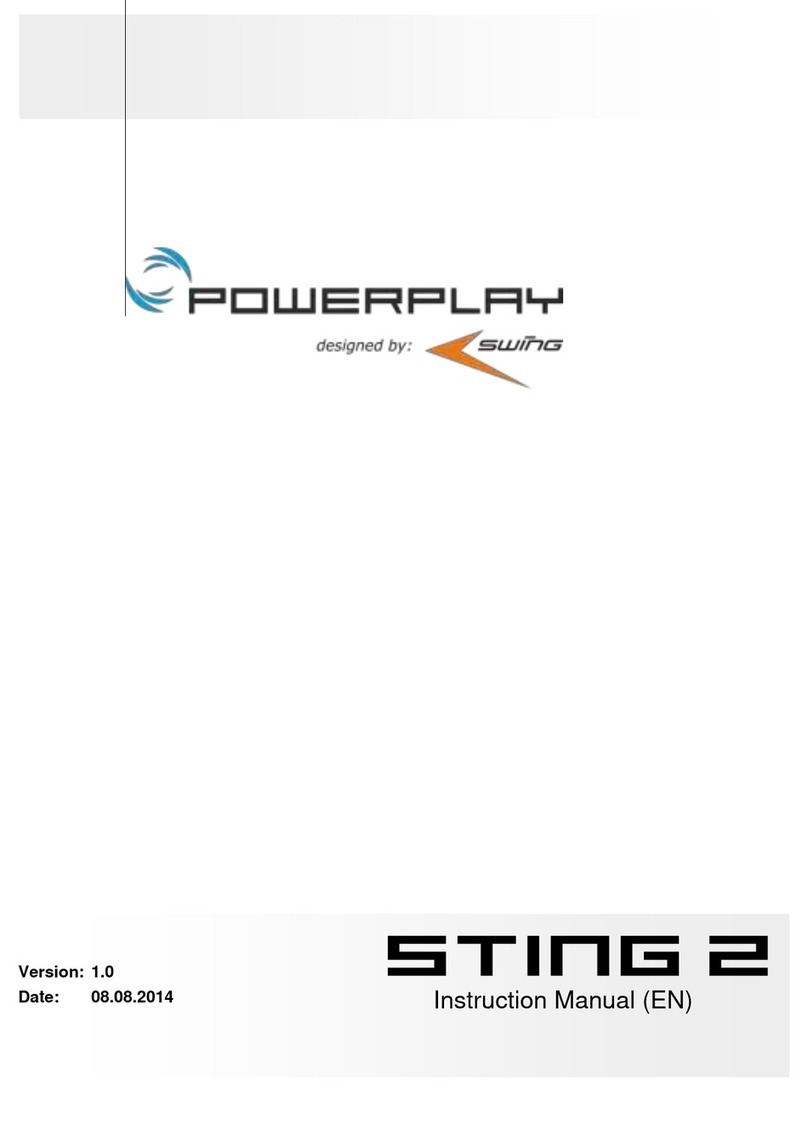 Swing Powerplay Sting 2 User manual