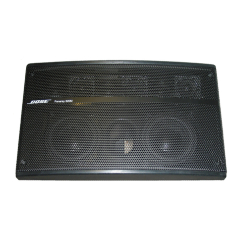 Bose PANARAY 620M User manual