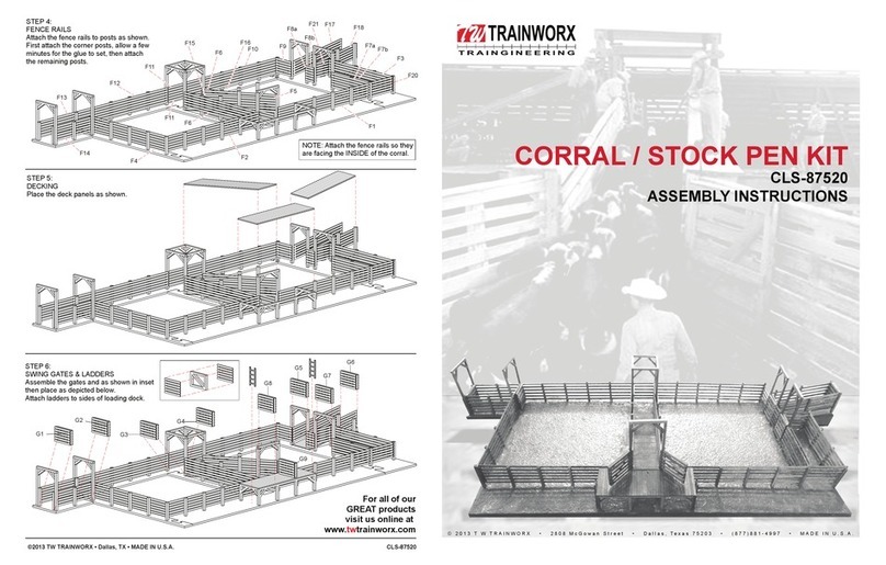 Trainworx CLS-87520 Assembly instructions