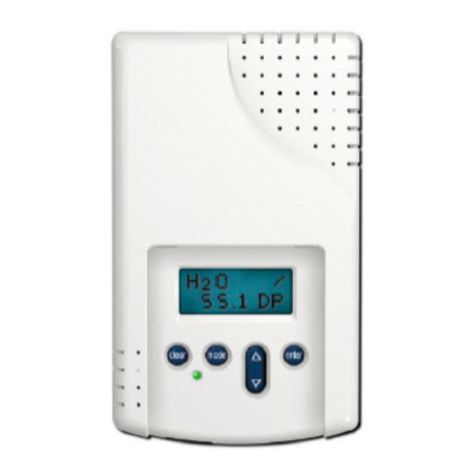 GE Telaire Vaporstat 9002 User manual