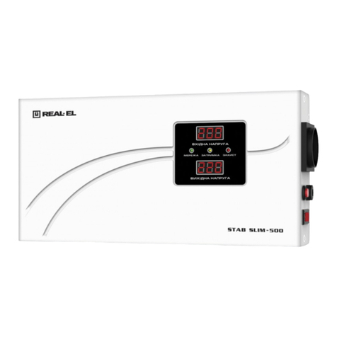Real-El STAB SLIM-300 Operation manual