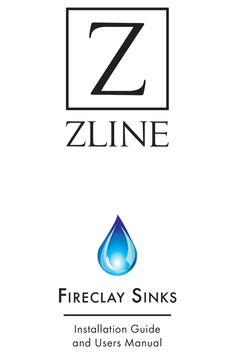 Zline FRC5117-30 Installation guide and user's manual Zline FRC5117-30 Installation guide and user's manual