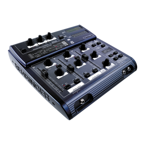 Behringer B-CONTROL user manual