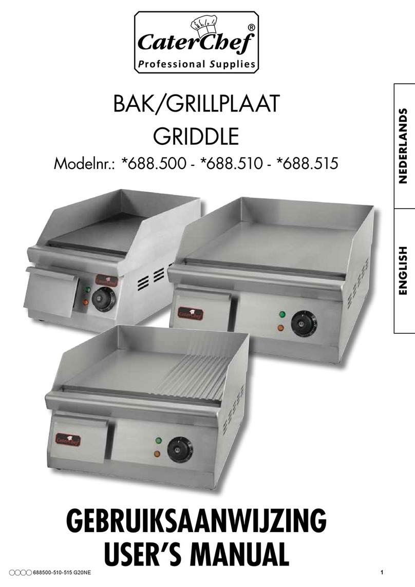 Cater Chef 688.500 user manual