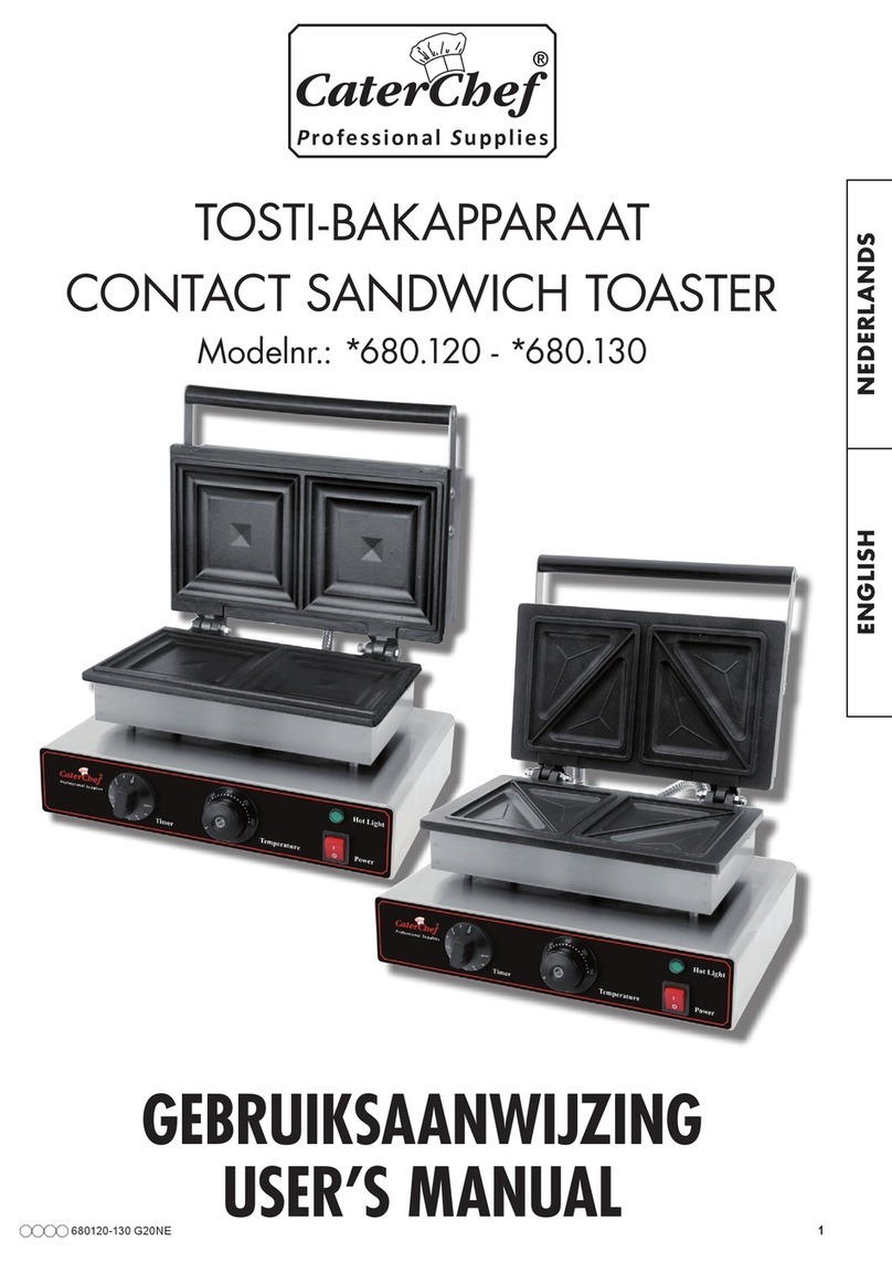 Cater Chef 680.120 user manual