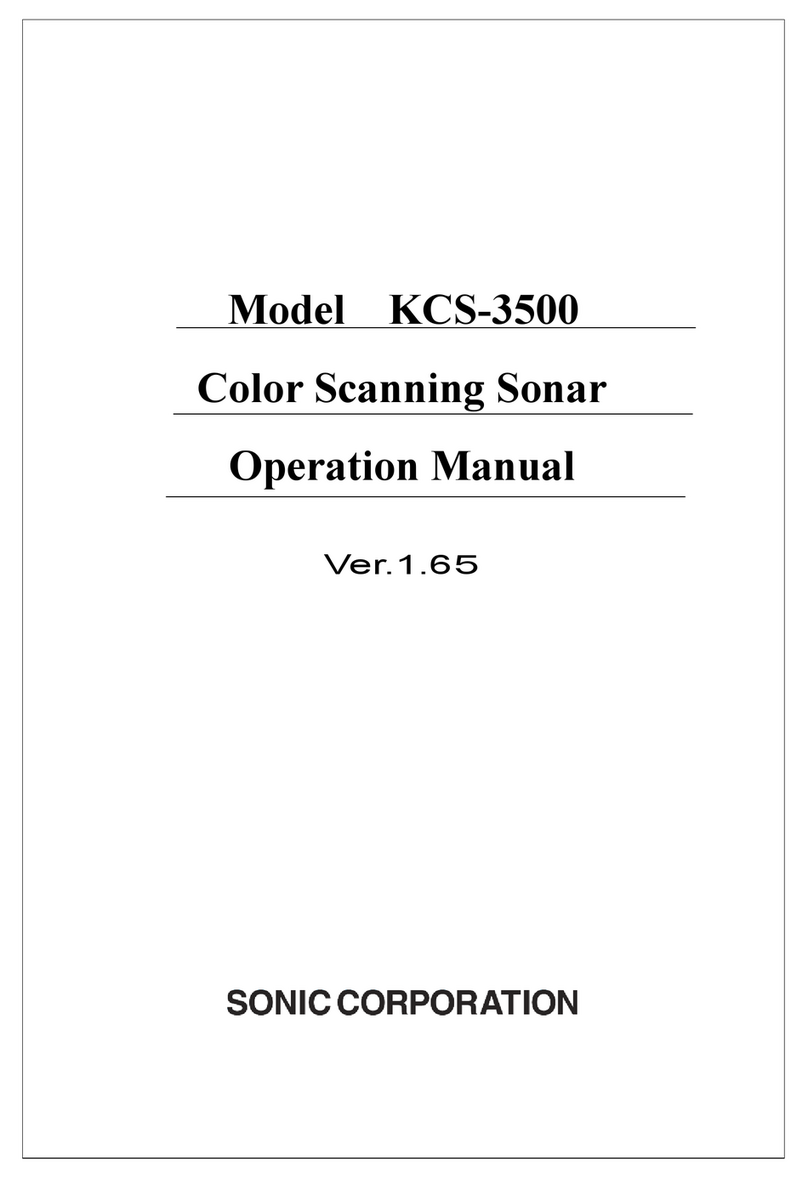 Sonic KCS-3500 Operation manual