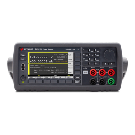 Keysight Technologies B2900B Series quick reference