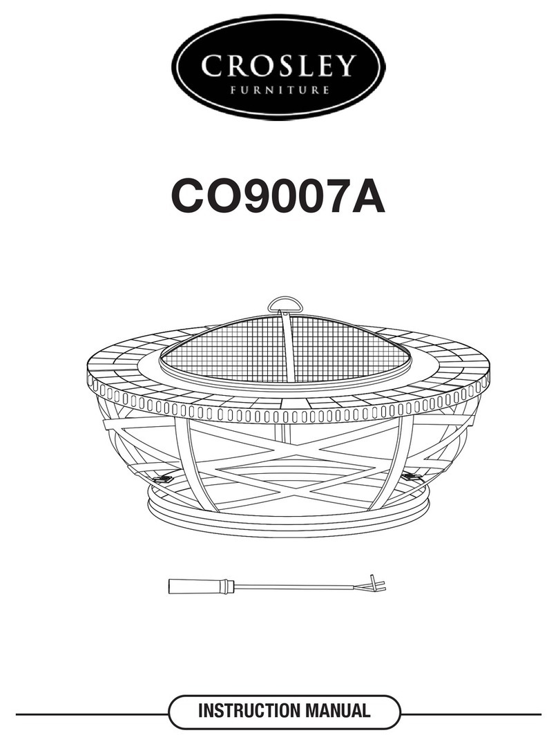 Crosley Furniture CO9007A instruction manual