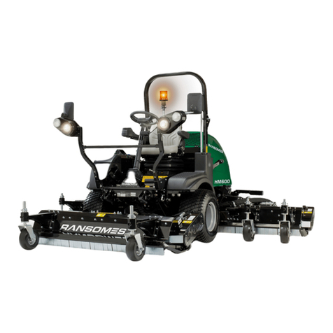 Ransomes HM600 Safety, Operation & Maintenance