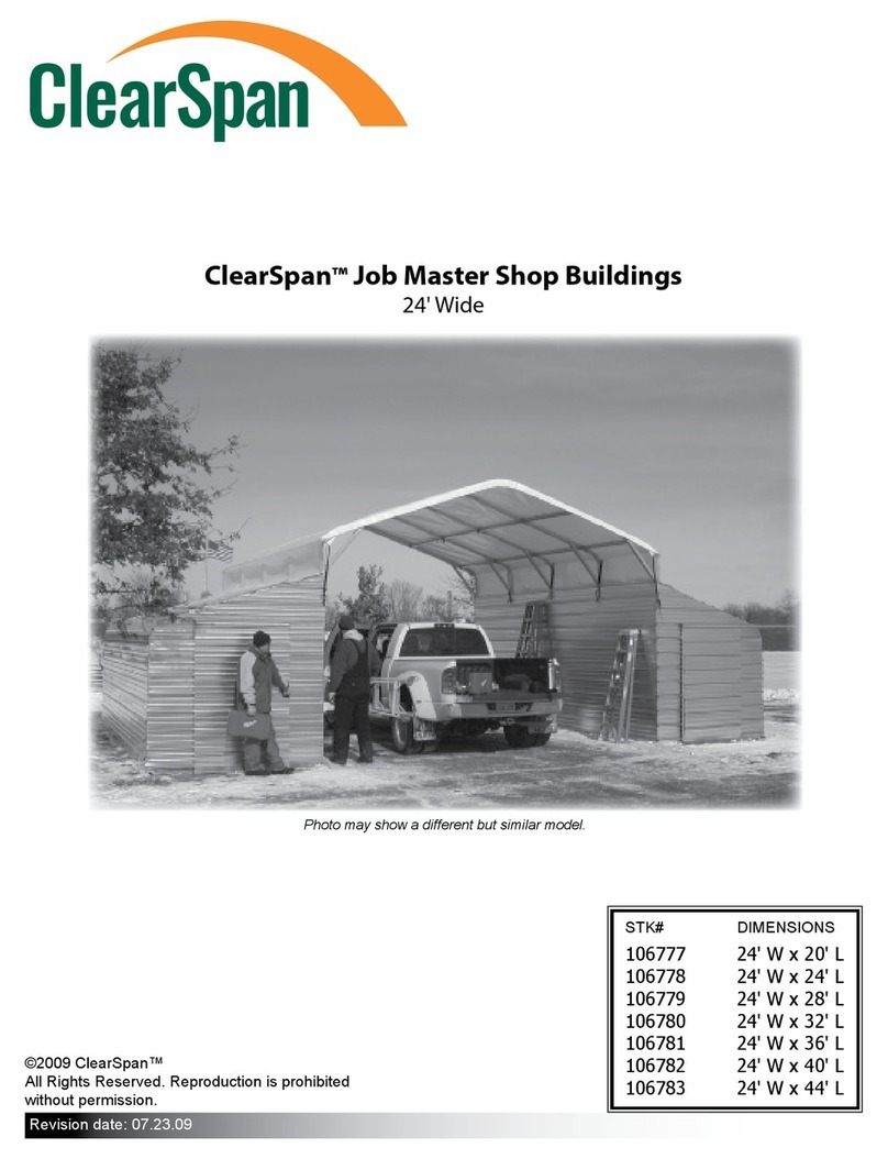ClearSpan 106777 manual