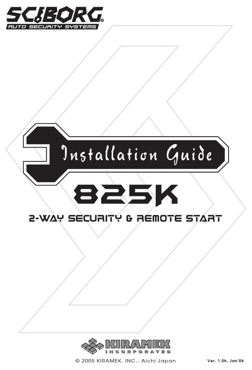 SCIBORG 825K installation guide
