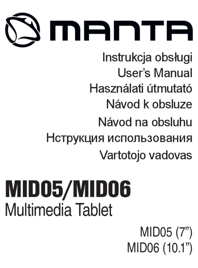 Manta MID05 User manual Manta MID05 User manual